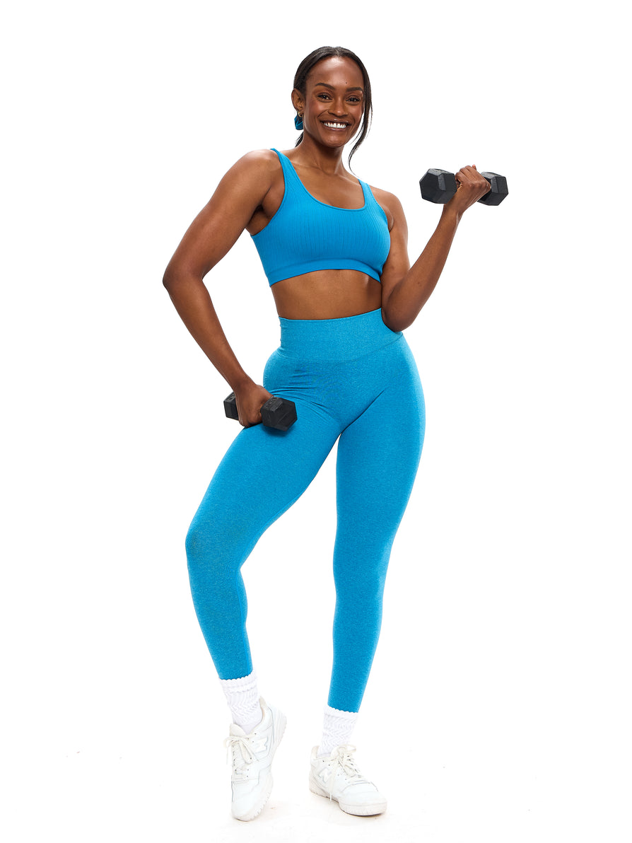 Scoop Seamless Sports Bra - Warhead